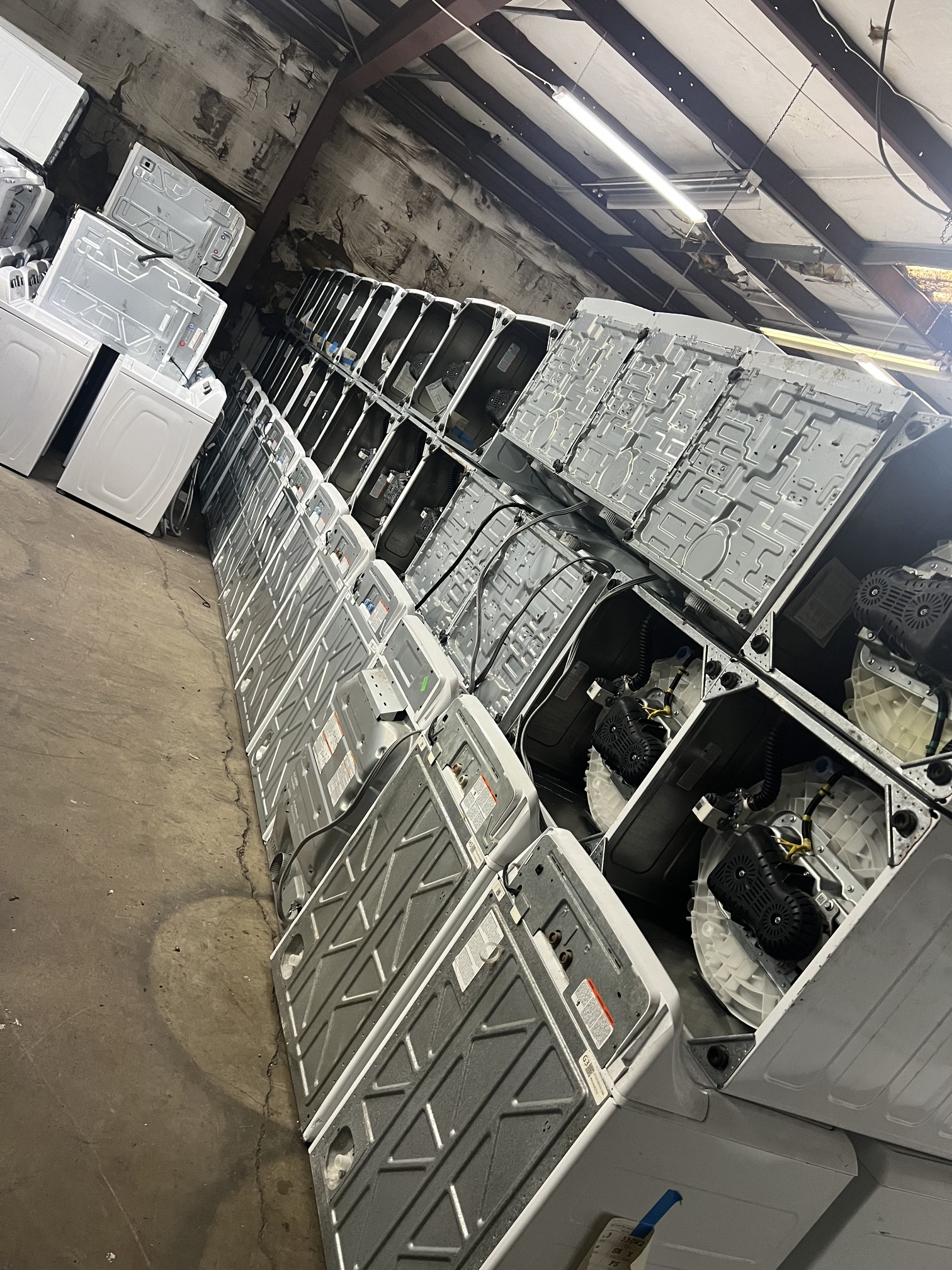 Mixed appliance truckload